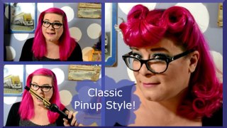 Bumper Bang and Victory Rolls~Classic Pinup Hairstyle