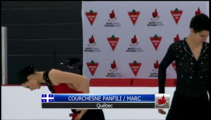 Pre Novice Pattern Dance Tango - Courchesne Panfili / Marchand