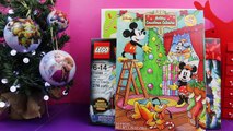 Surprise Toys Frozen Disney Elsa Spiderman Ornaments and Barbie Lego Shopkins Advent Calendar Day 3