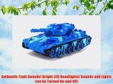 Freedom Commander Electric RC Tank Combat Battle Camouflage Ready To Run RTR (Colors May Vary) - Holiday Gift Guide