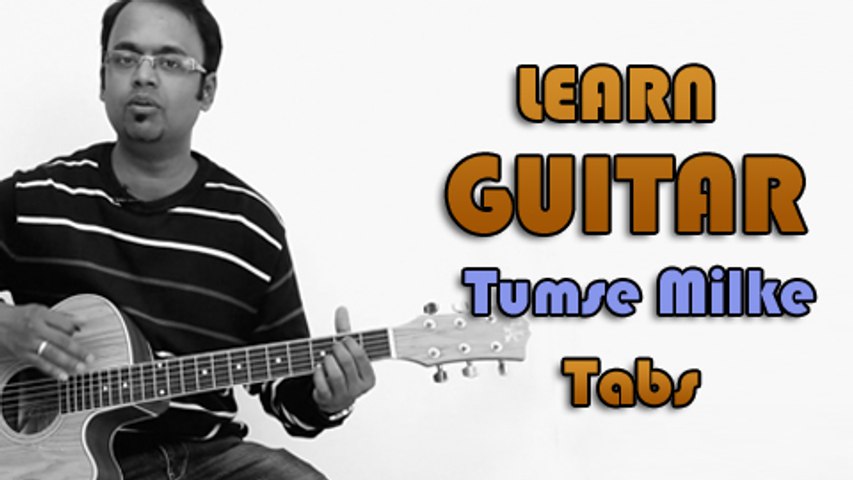 How To Play - Tumse Milke - Guitar Tabs - Parinda - Suresh Wadkar, R. D. Burman