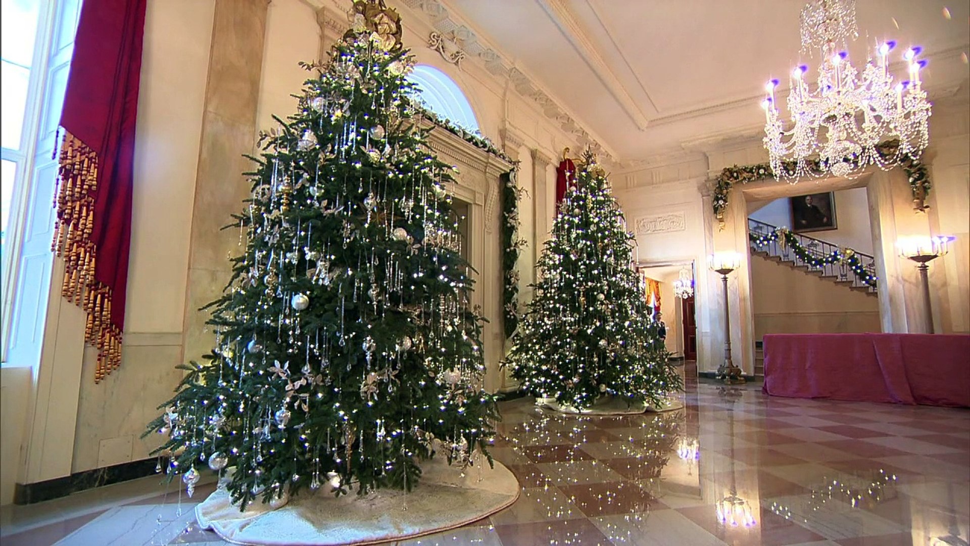 Decoração de Natal na Casa Branca