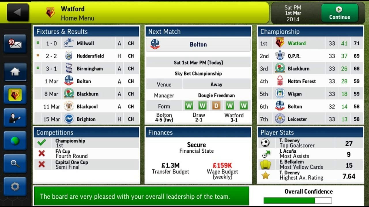 Football Manager Handheld 2015 v6.0 Android