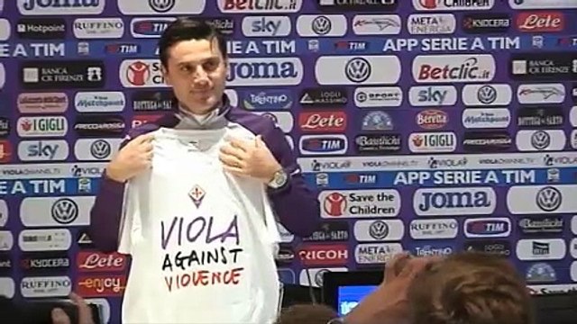 Fiorentina, Montella: 'Contro la Juve serve umiltà per rifare quel 4-2'