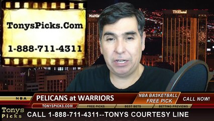 Golden St Warriors vs. New Orleans Pelicans Free Pick Prediction NBA Pro Basketball Odds Preview 12-4-2014