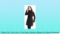CHAREX� Womens Winter Woolen Trench Coat with Belt Stand Collar Outwear Overcoat Review