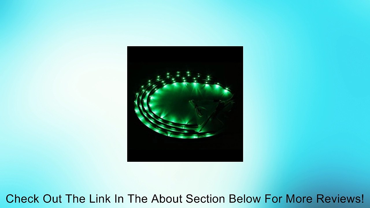 eBoTrade-Tech 7 Color LED Under Car Glow Underbody System Neon Lights Kit 48" x 2 & 36" x 2 w/Sound Active Function and Wireless Remote Control Review