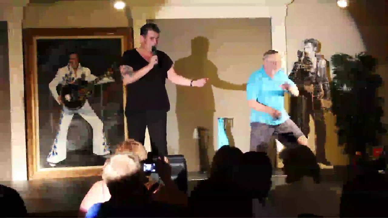 Franz Goovaerts and Henry perform Sweet Caroline Elvis Week 2013 video