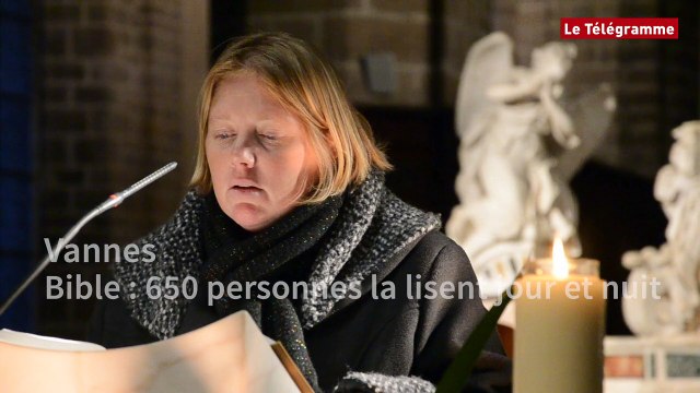 Vannes. Bible : 650 personnes la lisent jour et nuit
