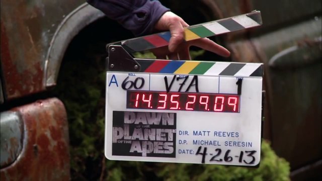 On the set of DAWN OF THE PLANET OF THE APES [Making Of Video # 2]