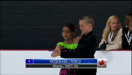 Pre Novice Pattern Dance Tango - McQuilkin / Portz