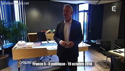 Lepaon fait visiter son bureau rénové au siège de la CGT