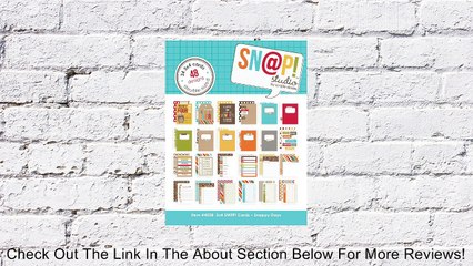 Simple Stories Snap! Cards, Snappy Days, 3 by 4-Inch Review