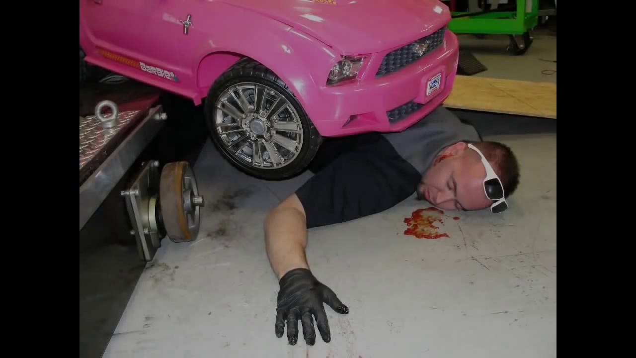 Mesurer la puissance moteur d'une voiture barbie...