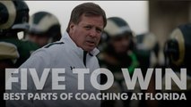 Five to Win: The best things about coaching at Florida