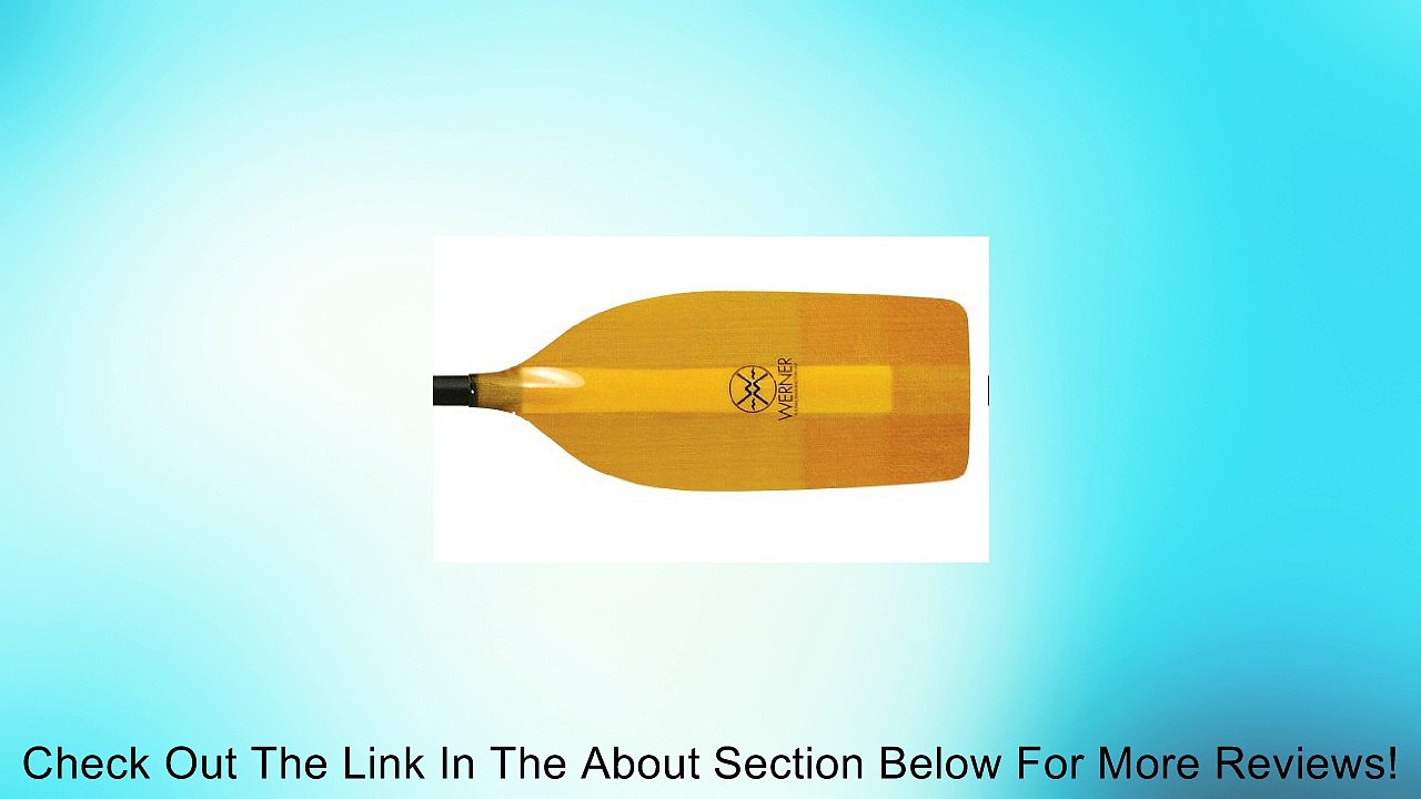 Werner Bandit Whitewater Canoe Paddle - 60" Review