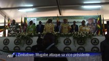 Zimbabwe: Mugabe menace sa vice-présidente
