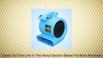 Max Storm Floor & Carpet Drying Fan Blower Air Mover by Soleaire 2800 CFM Airflow Blue Color! Review