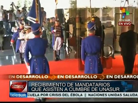 Llegan presidentes a Ecuador para participar en cumbre Unasur