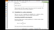 Continuous Distributions - ACET Prep Online Course