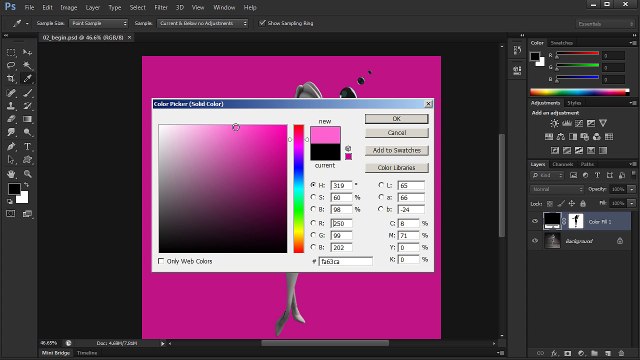 Digital tutors Photoshop training course part-2 (Diving in head first with a mini-project)