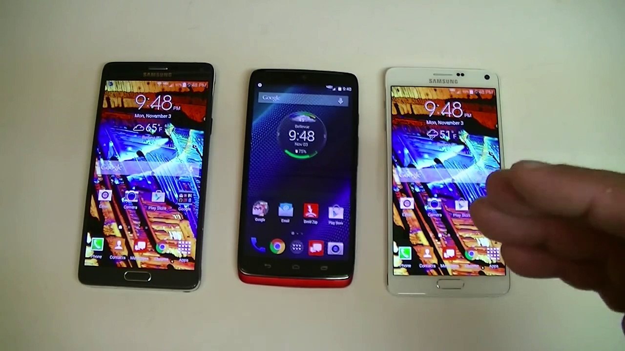 Motorola Droid Turbo vs Samsung Galaxy Note 4 - Benchmark Battle