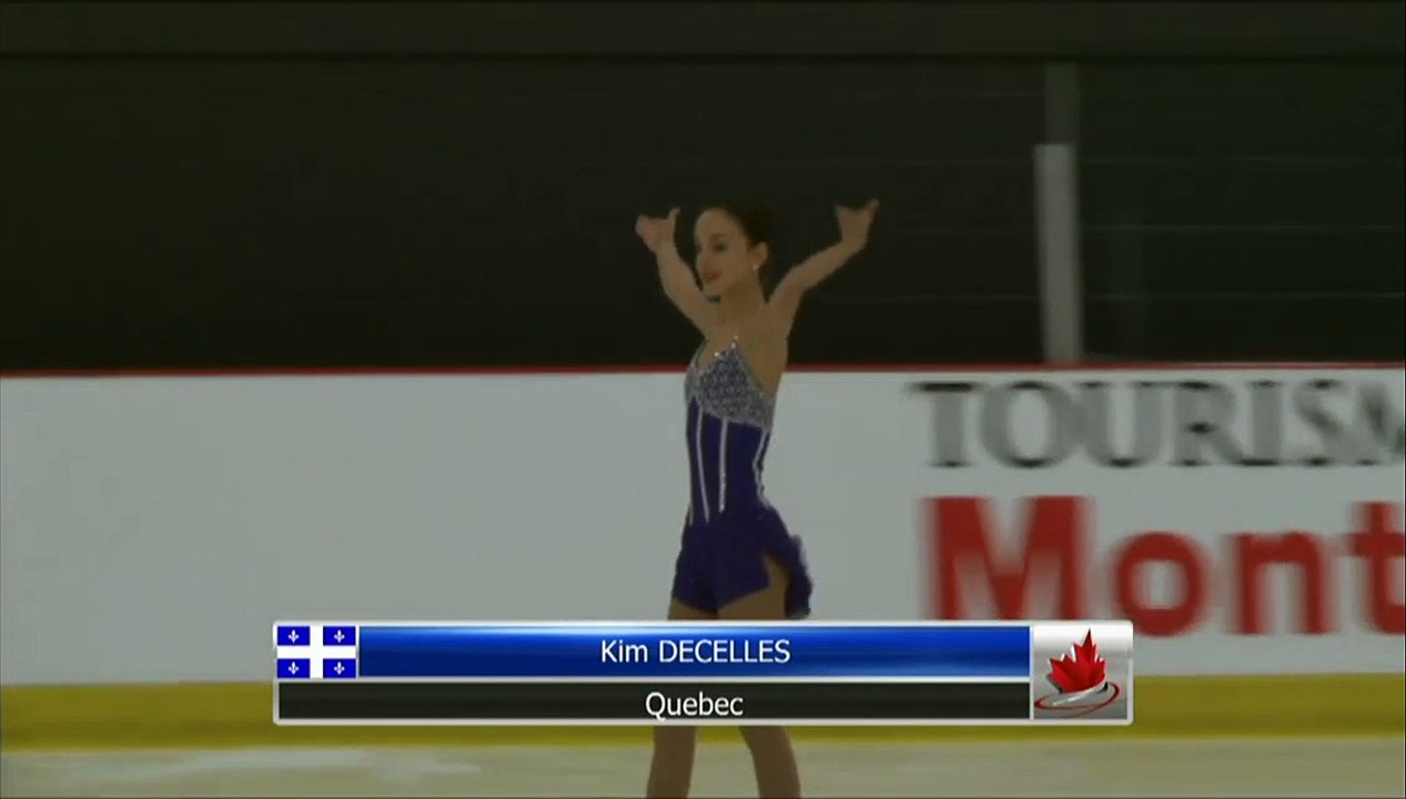 Kim Decelles - Junior Women Free Program (REPLAY)