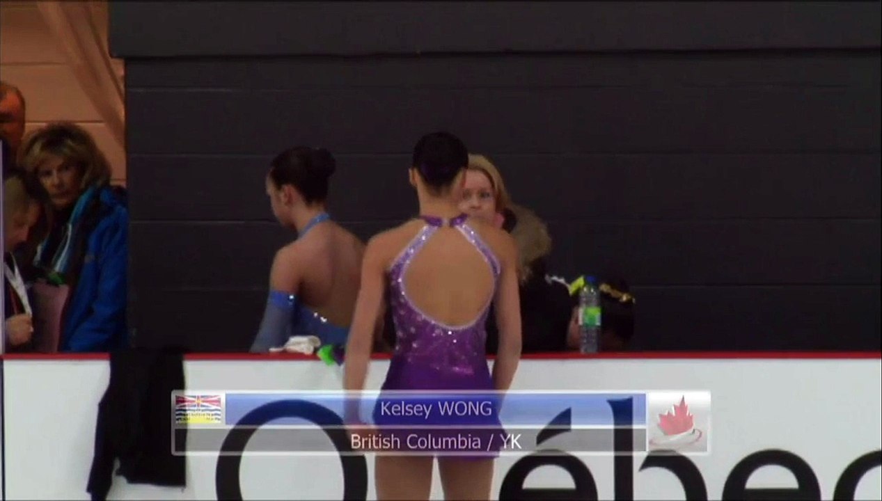 Kelsey Wong BC/YK - Junior Women Free Program (REPLAY)