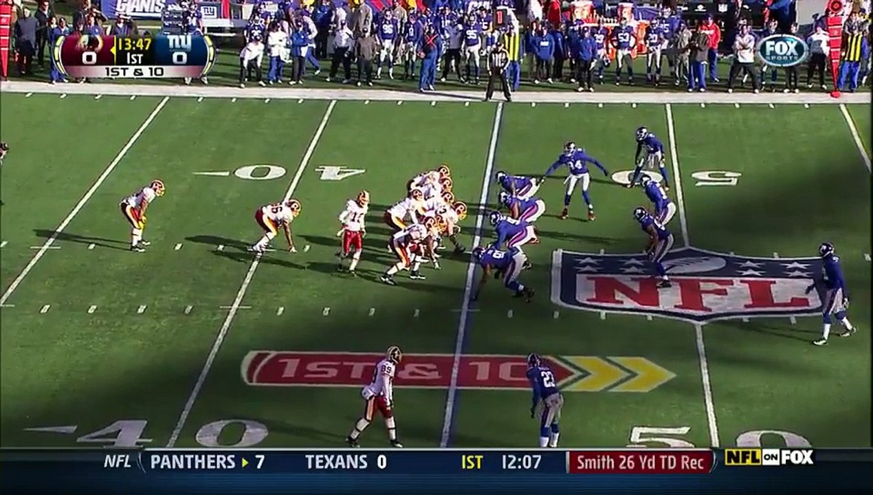 NFL 2011-12 W15 - New York Giants vs Washington Redskins 2012-12-18