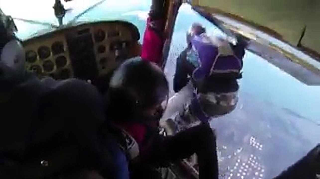 very rare video of accident that happens 3800 meters above the ground