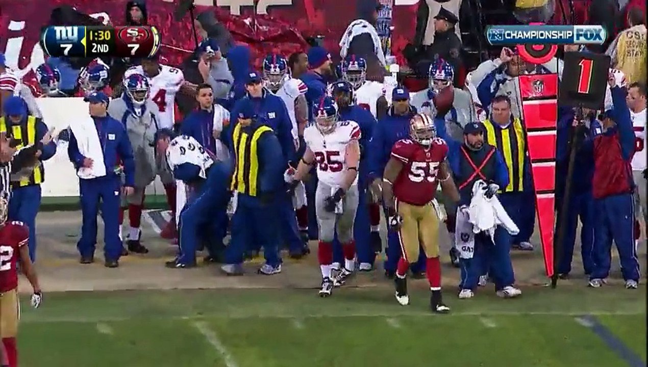 NFL 2011-12 W20 NFC Championship Game - San Francisco 49ers vs New York Giants 2002-01-22
