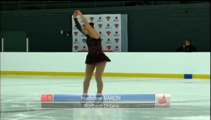 Madeline Baron - Novice Ladies Free Program (REPLAY)