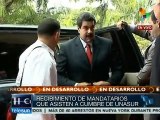 Llega Nicolás Maduro a Ecuador para participar en Cumbre de UNASUR