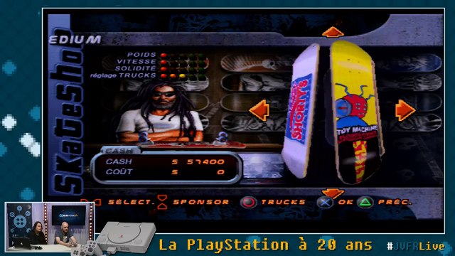 Replay Web TV - Replay - Tony Hawk Pro Skater 2 vu par Kevin (20 ans de la PS1)