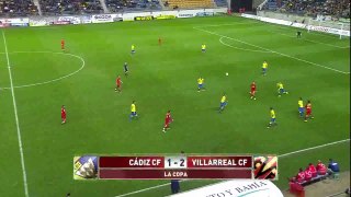 Copa Del Rey Cádiz 1 Villarreal CF  2