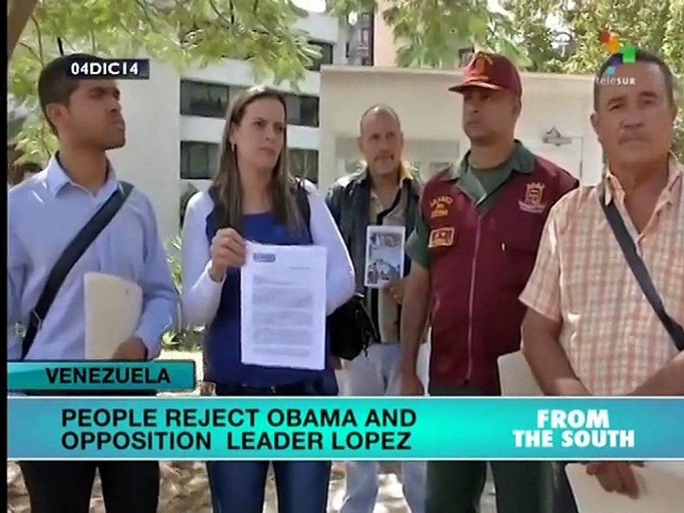 Venezuela: victims of right-wing violence hail move against Corina