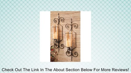 WALL SCONCE BRISTOL SET OF 2 Review