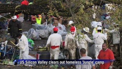 Silicon Valley clears out homeless 'Jungle' camp