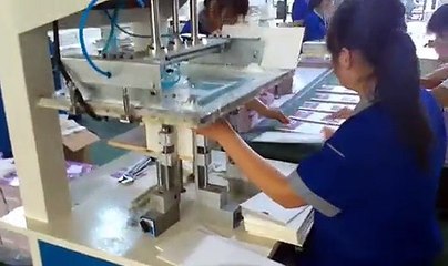High Speed Flat Screen Printing Machine
