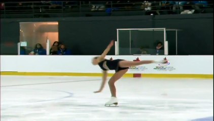 Amelie Hervieux - Novice Women Free Program (REPLAY)