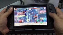【05】JXD S7800B(HD 1080) Tested Fighting Game Street Fighter 4 Ryu VS ChunLi Game Review