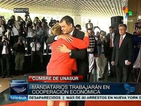 Mandatarios de Unasur iniciaron cumbre en Guayaquil