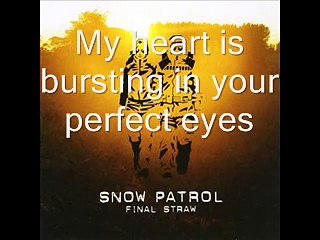 Spitting Games - Snow Patrol Song and Lyrics(1)