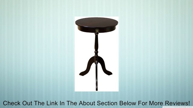 Frenchi Home Furnishing Tea/Side Occasional Table with Espresso Finish Review