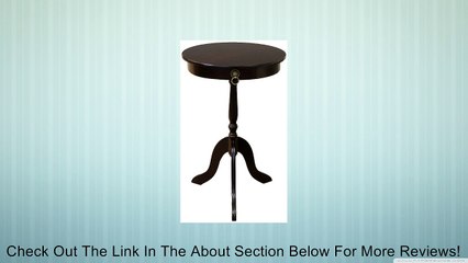 Frenchi Home Furnishing Tea/Side Occasional Table with Espresso Finish Review