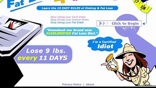 Fat Loss 4 Idiots A Complete Review