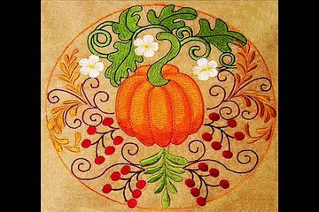 How To Make Fall Circle Doilies