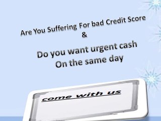 Solve Unexpected Monetary Problems without Faxing Documents