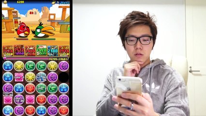 【パズドラ】アングリーバードコラボ黄金級に挑戦！【ヒカキンゲームズ】