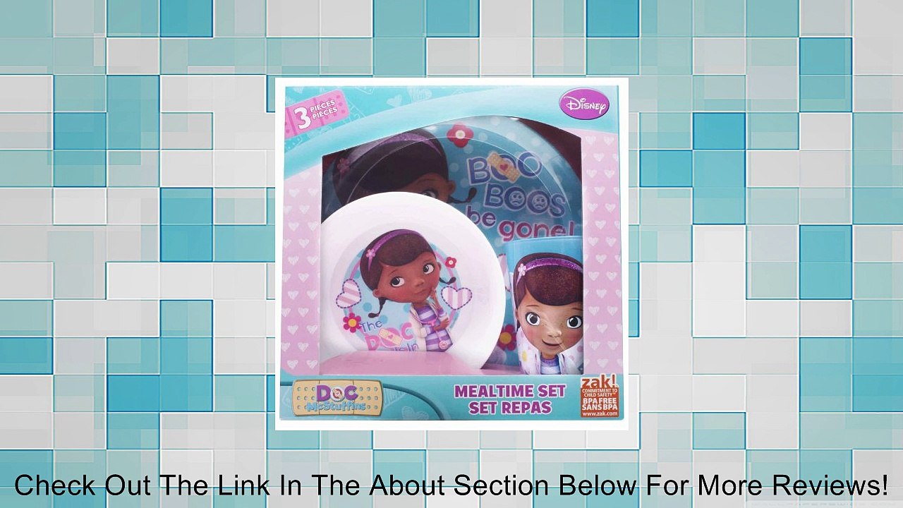 Zak! Designs Mealtime Set - Doc McStuffins - 3 ct Review